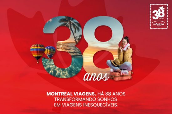 Montreal Viagens: 38 anos transformando sonhos em viagens inesquecíveis Montreal Viagens: 38 anos transformando sonhos em viagens inesquecíveis